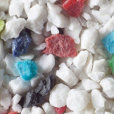 Plastmasės granulės (Plastic beads) Plastmasės granulės (Plastic beads)