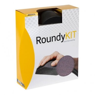 Hand sanding Mirka Roundy kit 150mm